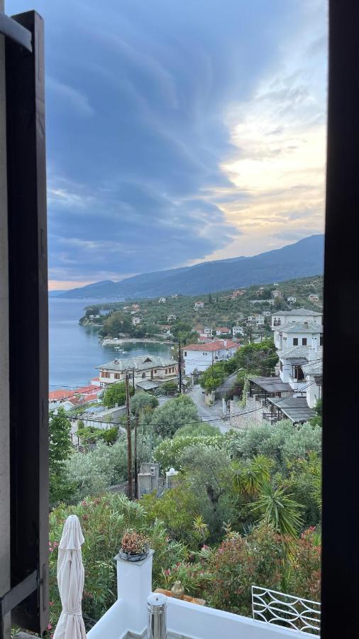 Iris Sea View Villa Afissos Zewnętrze zdjęcie